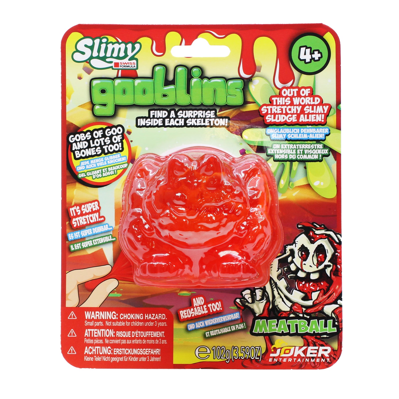 SLIMY Gooblins - schleimige Monster mit lustig gruseligen Skeletten zum Sammeln