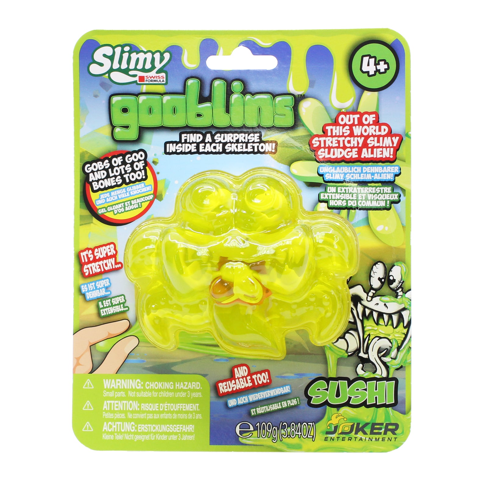 SLIMY Gooblins - schleimige Monster mit lustig gruseligen Skeletten zum Sammeln