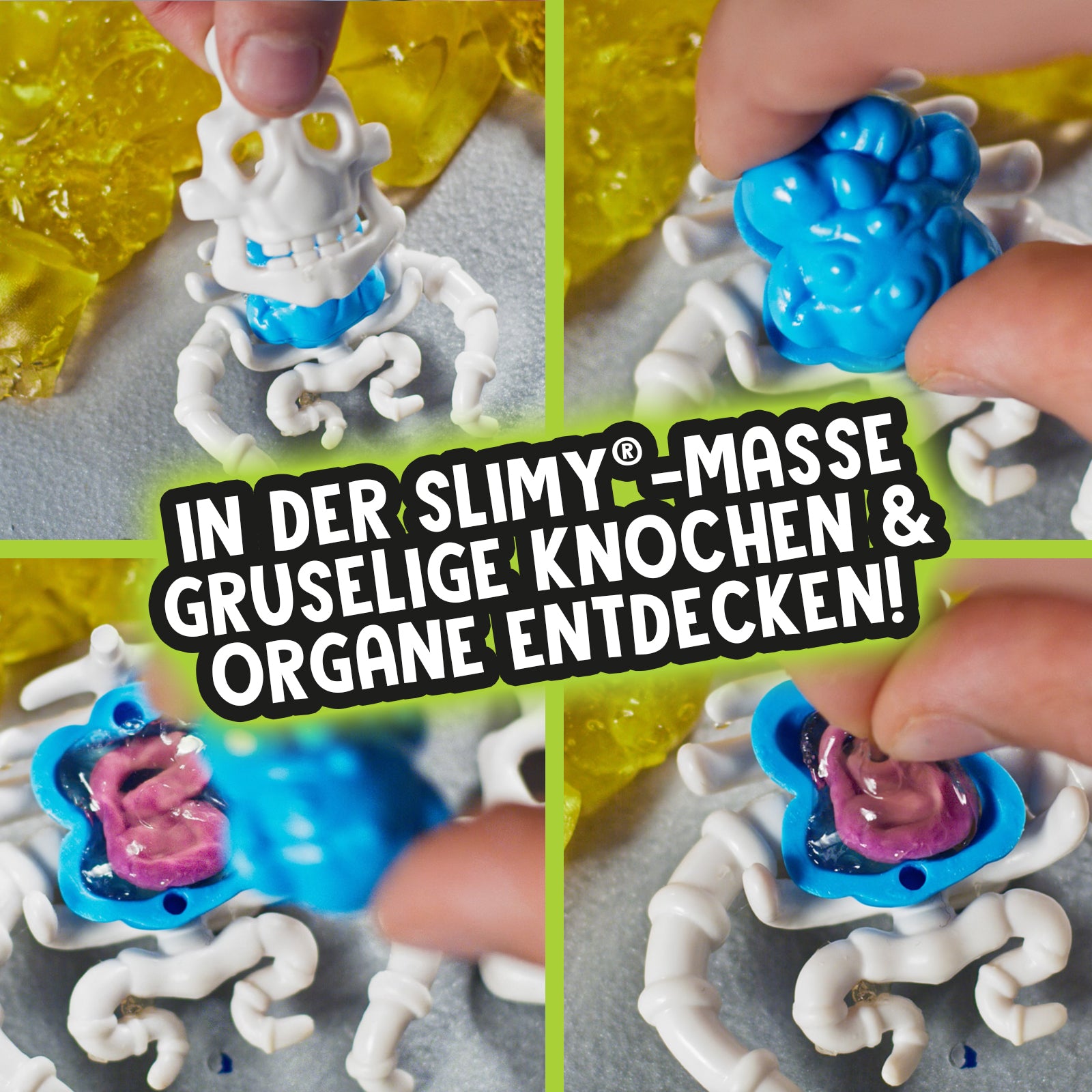 SLIMY Gooblins - schleimige Monster mit lustig gruseligen Skeletten zum Sammeln
