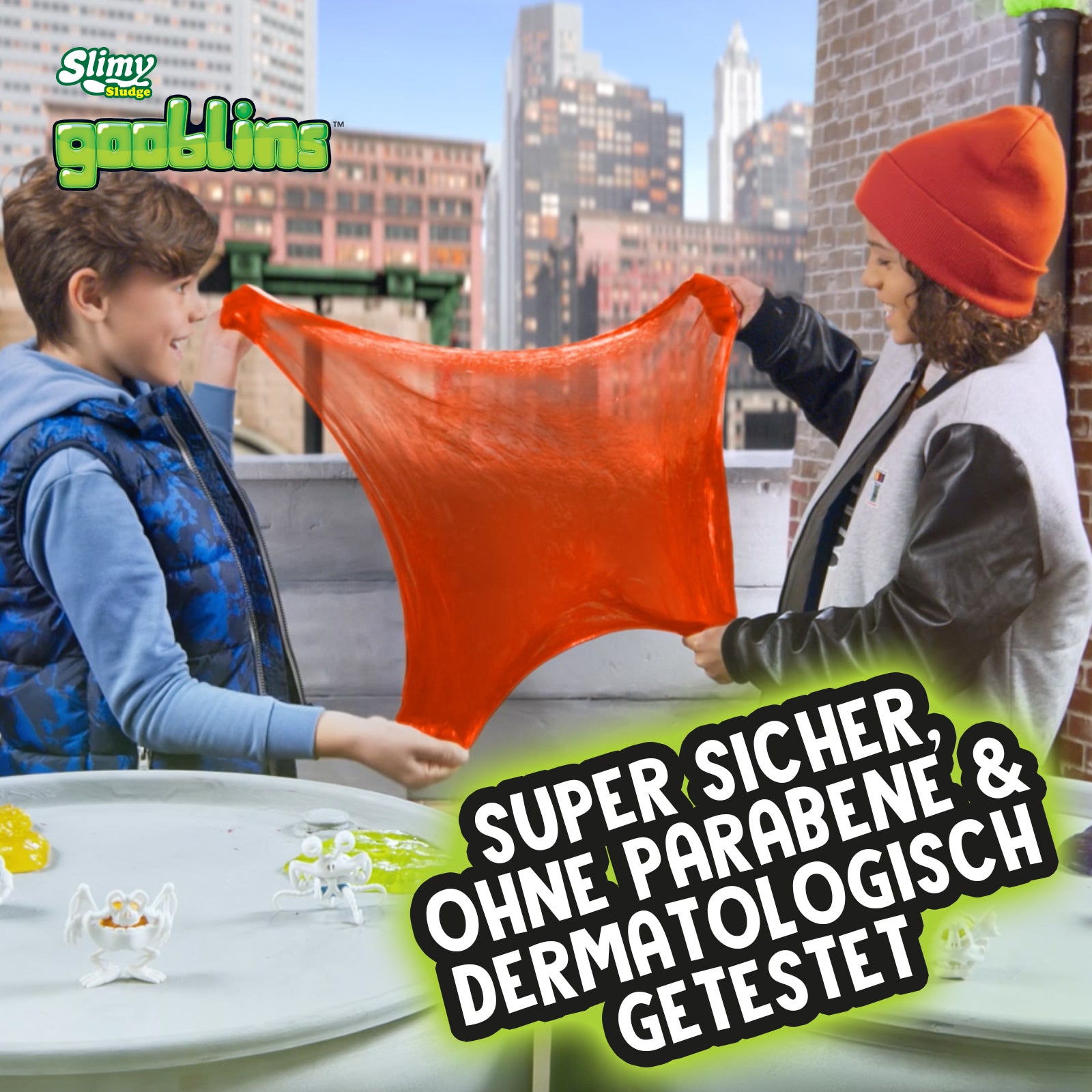 SLIMY Gooblins - schleimige Monster mit lustig gruseligen Skeletten zum Sammeln