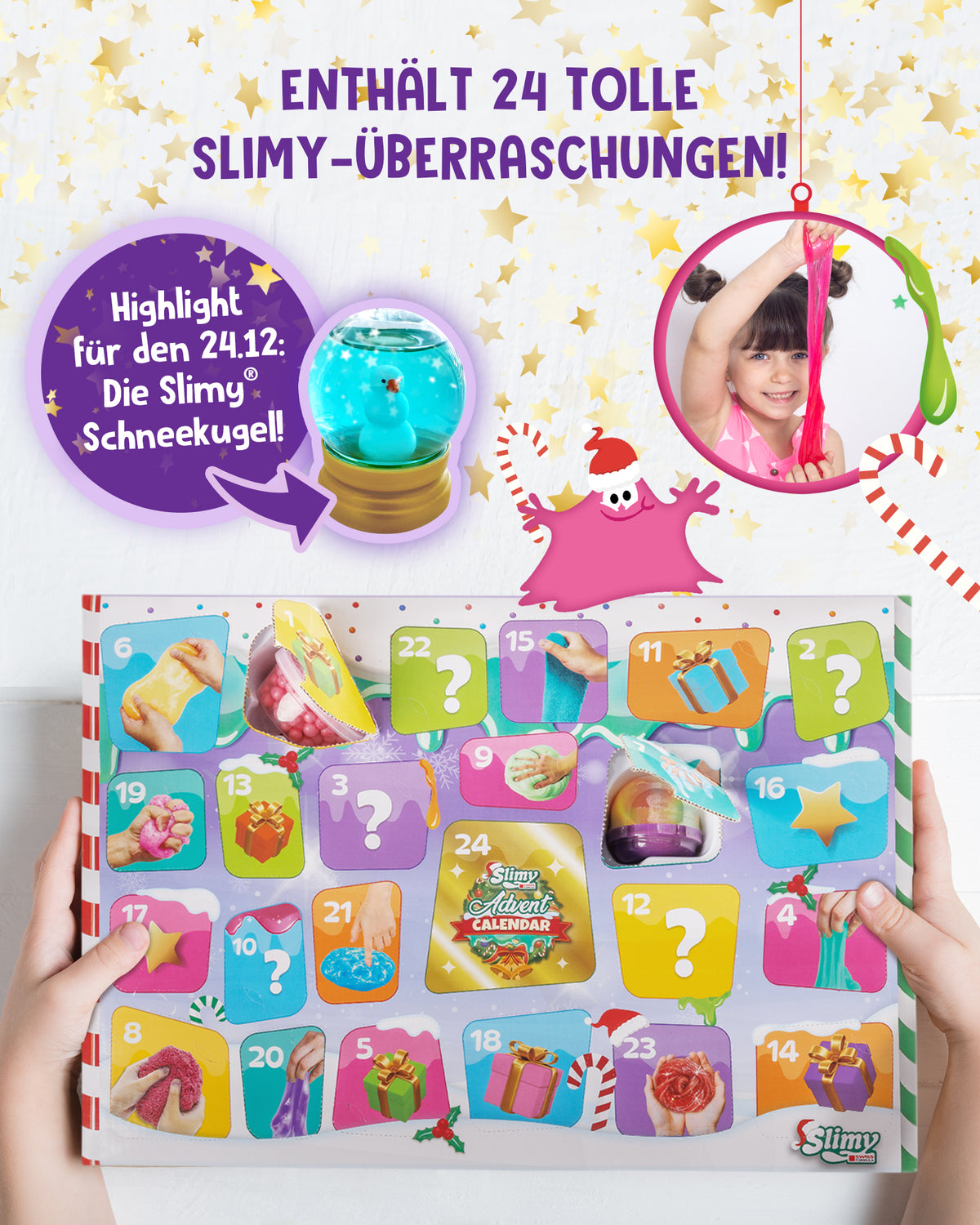 SLIMY Original Advent Calendar Limited Edition DOPPELPACK