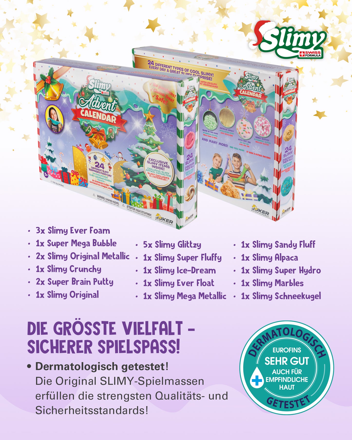 SLIMY Original Advent Calendar Limited Edition