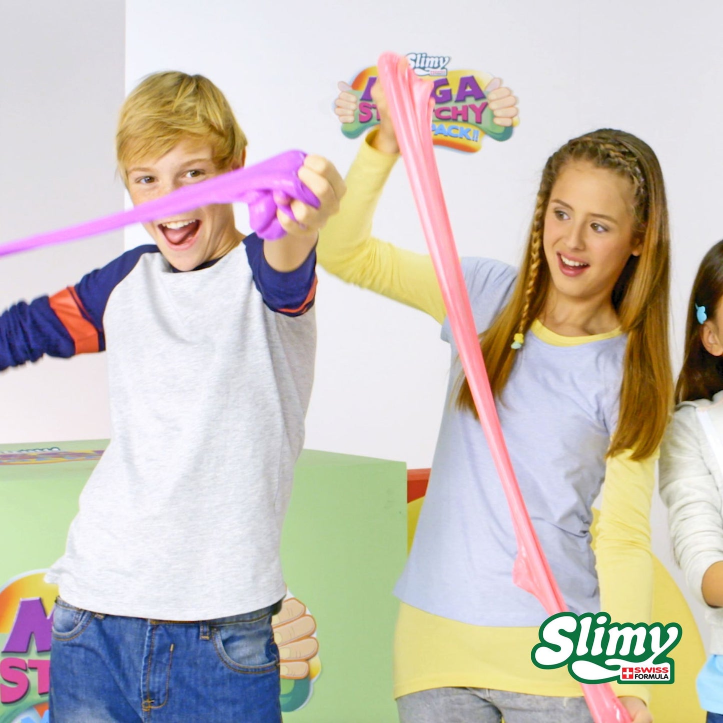 SLIMY Mega Stretchy Slimy - 500g Becher sort.